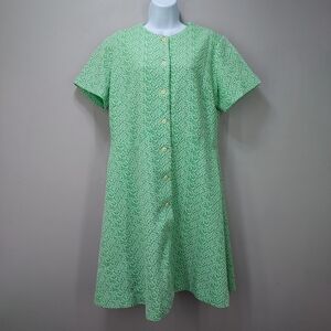 1970's Vintage Sears House Coat Dress